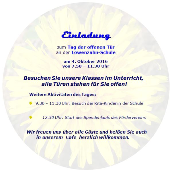 Einladung
